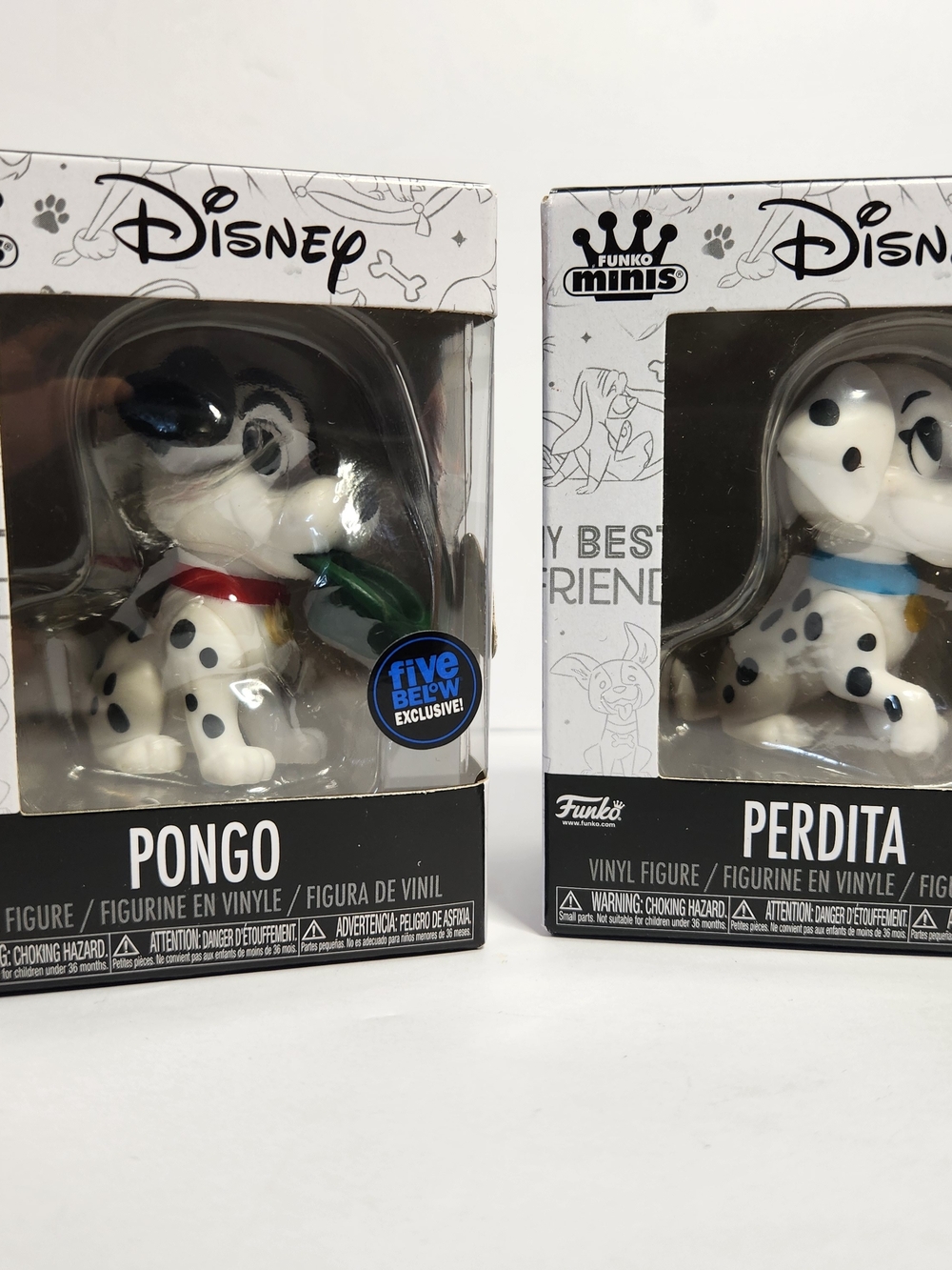 Funko Minis Disney 101 Dalmations Pongo & Perdita Vinyl Minis Set